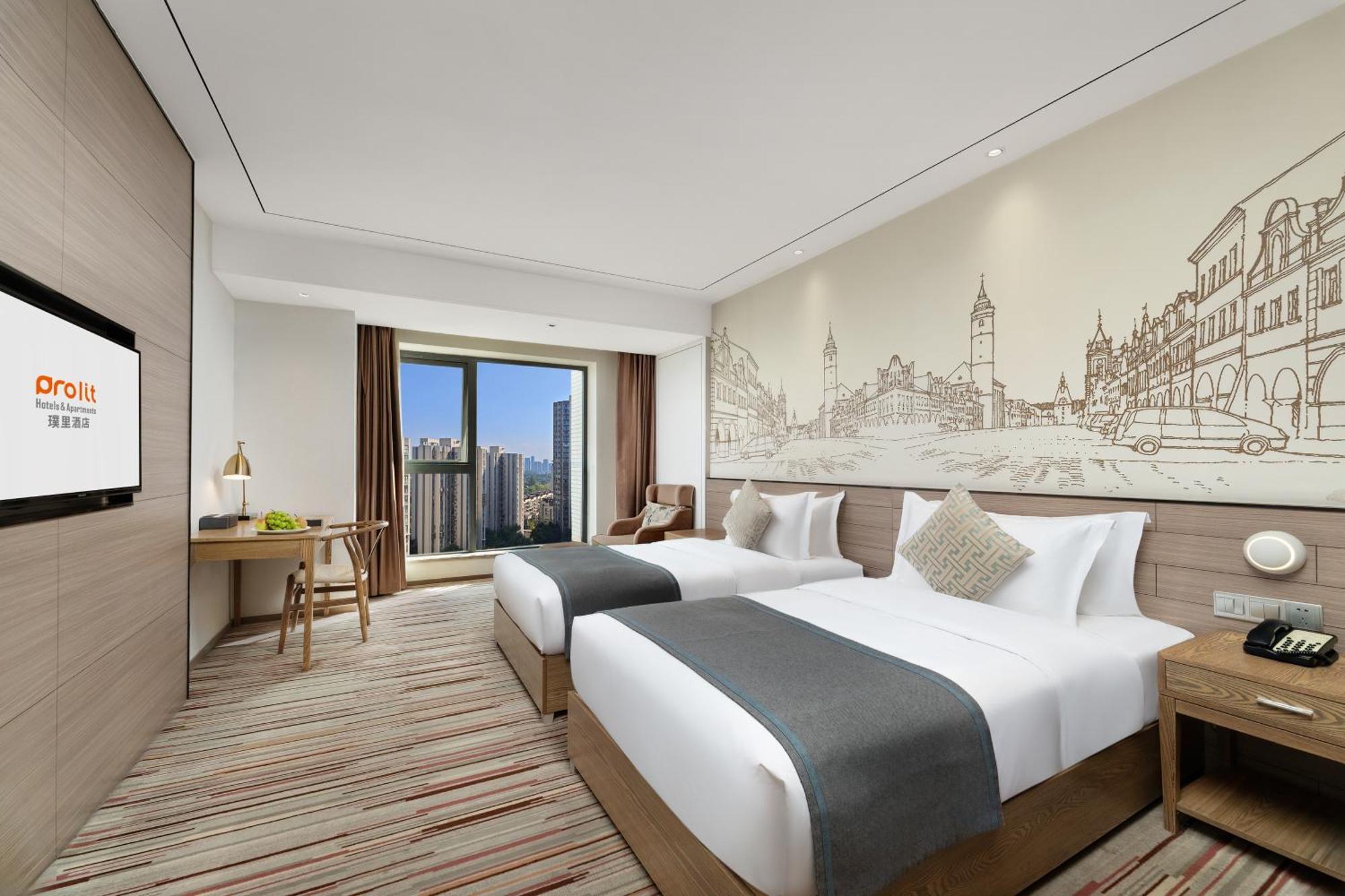 Chengdu Prolit Hotel Eksteriør bilde